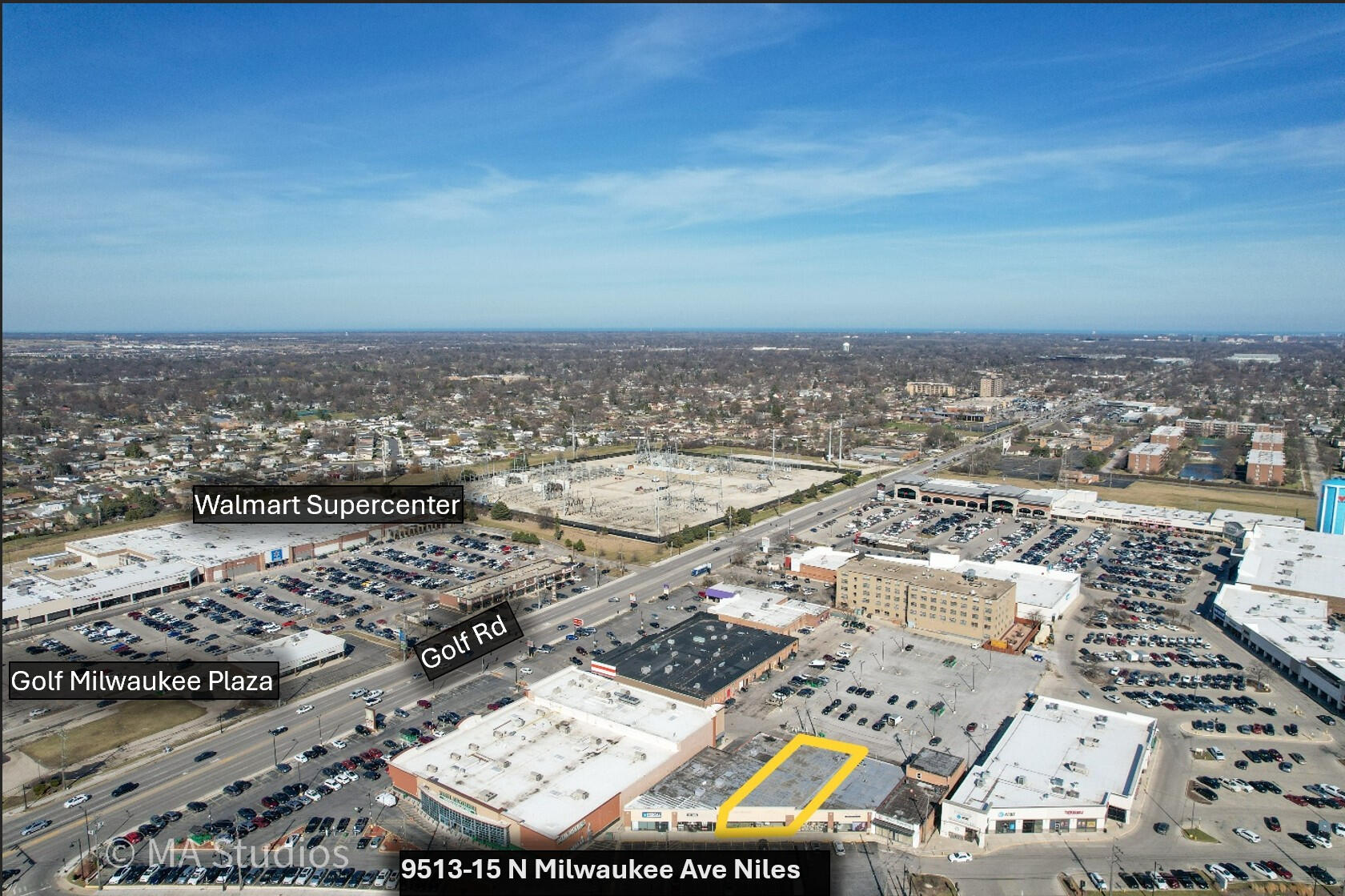 Retail Corridor & Nearby Amenities